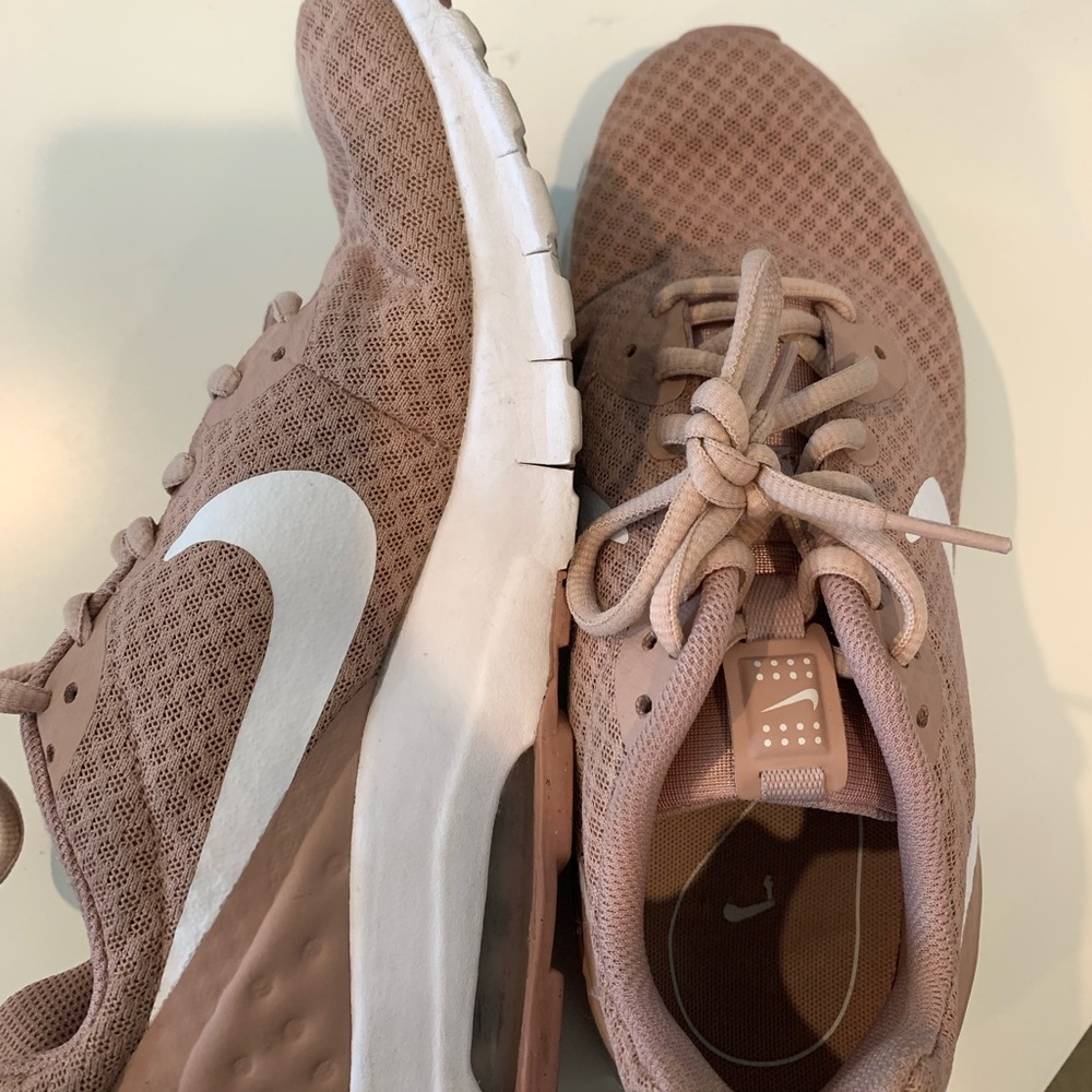Blush pink Nike Air Maxes